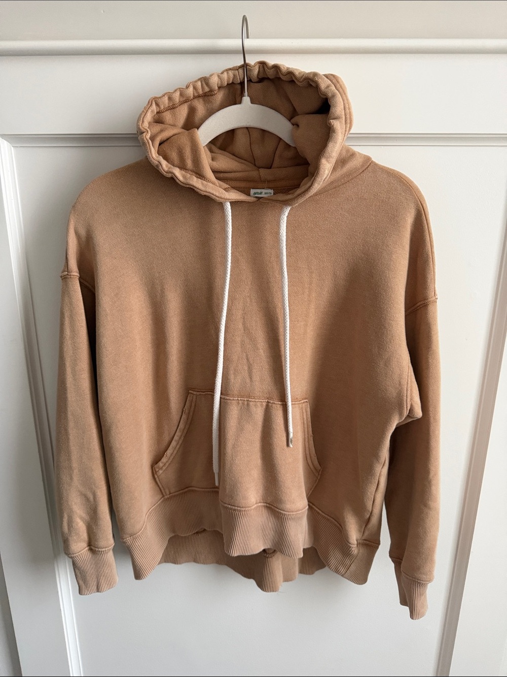 Aerie oversized garment-washed hoodie